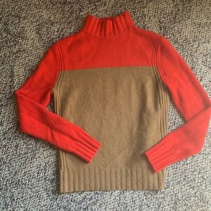 Never worn Jcrew color block sweater XS